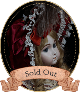 ジュモー・トリステ（ロングフェイス・ジュモー）JL11アートギャラリーライフが管理しているビスクドールのうち、寄り添ってお話を聞いてくれそうな、とびきり優しげで大人びた表情のジュモー・トリステをご紹介いたします。