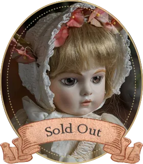 ブリュー・ジュンBJ12アートギャラリーライフが管理しているビスクドールのうち、吸い込まれるような濡れた美しい瞳を持つブリュー・ジュンをご紹介いたします。